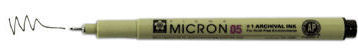 Pigma Micron Fine Line Marking Pens 