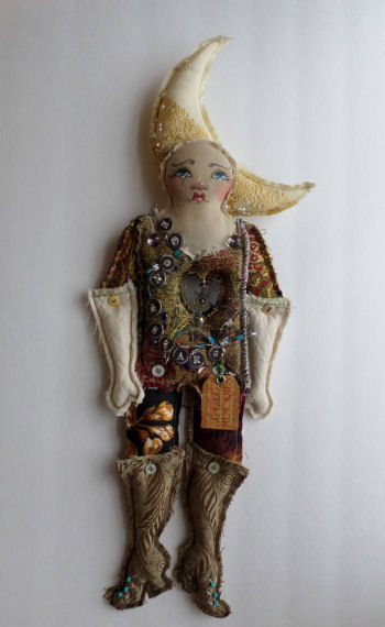 Celestial Momma's Moon Goddess Art Queen - Cloth Doll Pattern