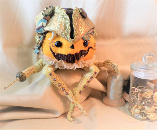 Captain Spiny Copperbottom Gnarly Little Pumpkin Character Art Doll Sewing Pattern