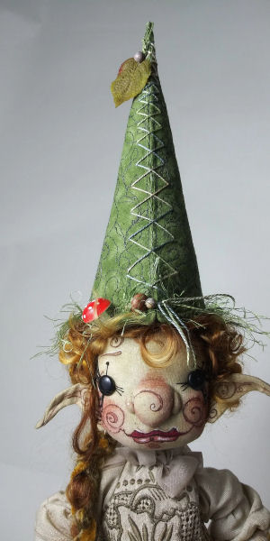 Little Gnomish Women Sewing Pattern by Paula Mcgee Face