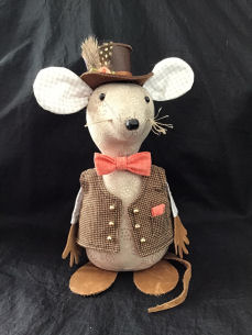 Mr. Markey Mouse - New Cloth Doll Pattern  PDF
