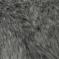 Shannon Fur ~ Luxurious Faux Fur - Grey Frost