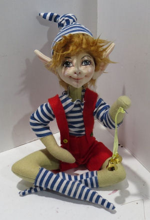 9" pixie/elf/fairy doll sewing pattern - Pix and Pax