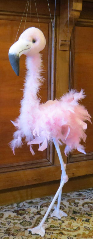 Pink Flamingo Marionette sewing pattern