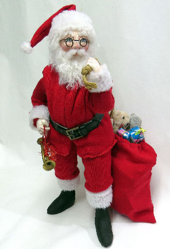 Gift Bringer Santa Cloth Doll Sewing Pattern