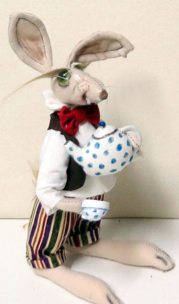 March Hare - 10" Tall Cloth Doll Pattern by Sharon Mitchell