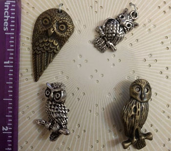 Steampunk Owls Accessories 