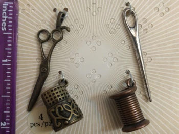 Steampunk Sewing Accessories 