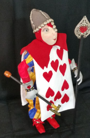 The Queen's Card Guard Cloth Doll Pattern