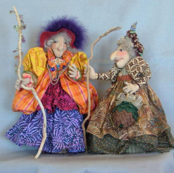 Desert Crone Cloth Doll Sewing Pattern