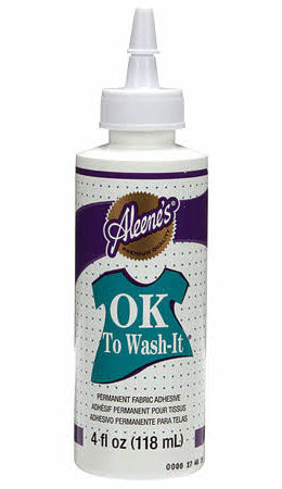 Aleene's OK To Wash It Glue 4 oz Bottle