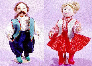 Mimi’s Mr. & Mrs. Free Cloth Doll Pattern
