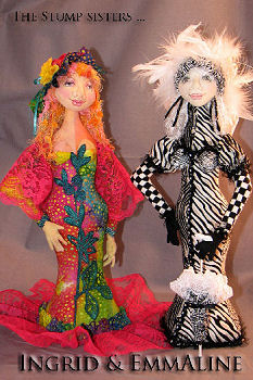 The Stump Sisters by Judi Wellnitz… Cloth Doll Pattern