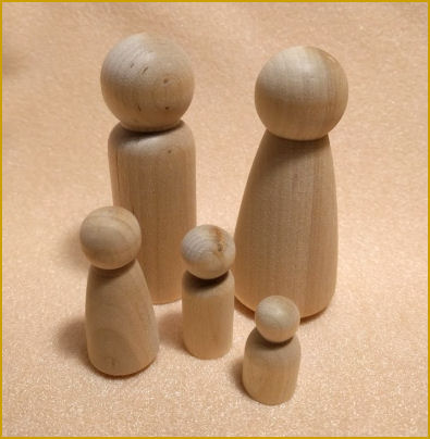 Little Wooden People